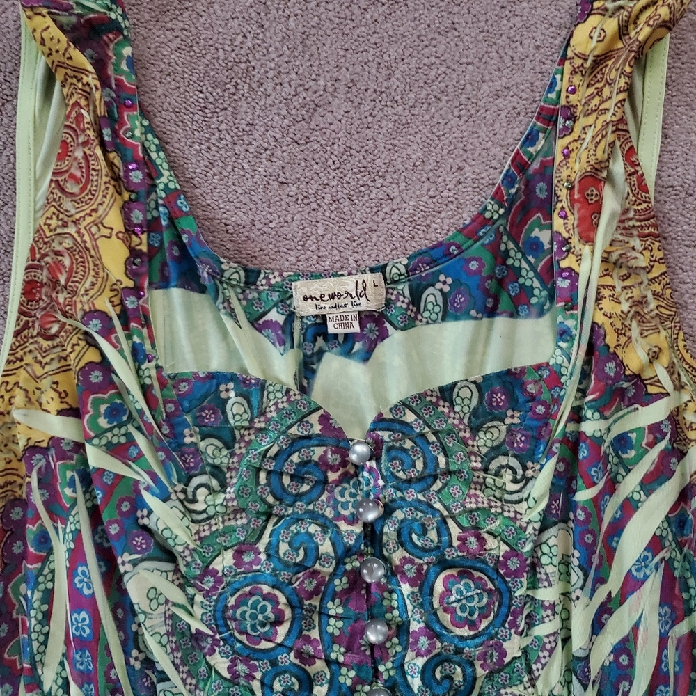 One World Maxi dress